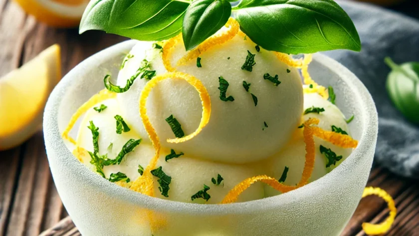 sorbet citron basilic novascope